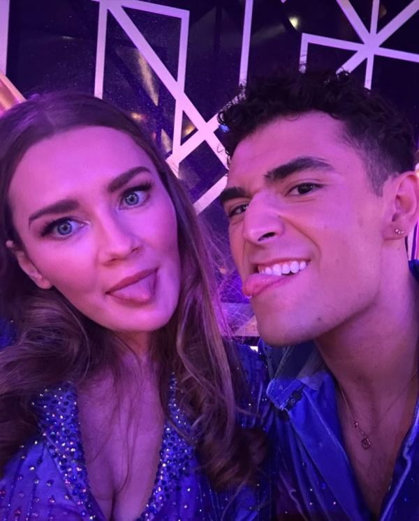 Anna Delvey and Ezra Sosa
