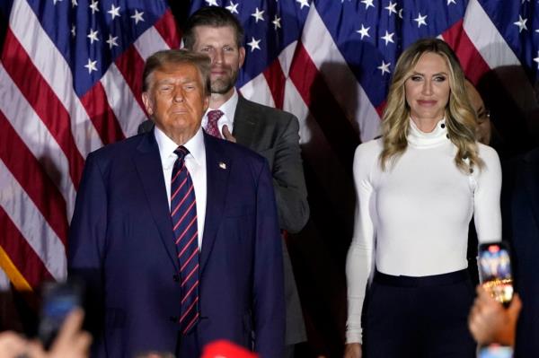 Do<em></em>nald Trump and Lara Trump