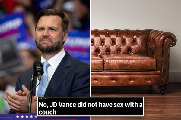 美联社取消了关于x级JD万斯沙发故事骗局的“事实核查”