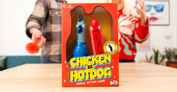Supplied picture for story on Board games. Chicken vs. Hotdog