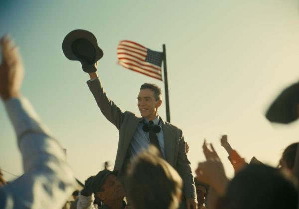 Cillian Murphy as J. Robert Oppenheimer in 