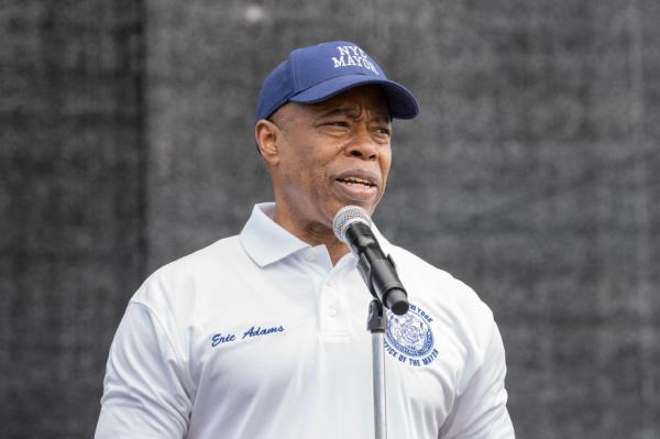 “That’s zero emissions for over 100,000 vehicles on our city streets. And it will be achieved with no new costs for individual drivers,” Adams said in a press meeting.