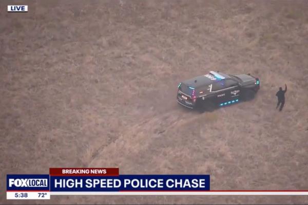 Hadnot attempted to evade arrest by flipping over a fence after fleeing from a reportedly stolen SUV.