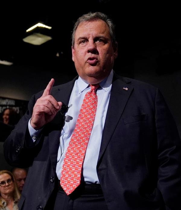 Former New Jersey Gov. Chris Christie