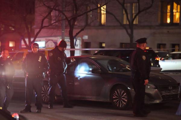 Sahara Dula was arrested and charged with vehicular assault...  Scene after an NYPD officer was injured when several suspect fled during a car stop near Park Avenue and East 71st St. on Wednesday, January 7 in New York, N.Y. 