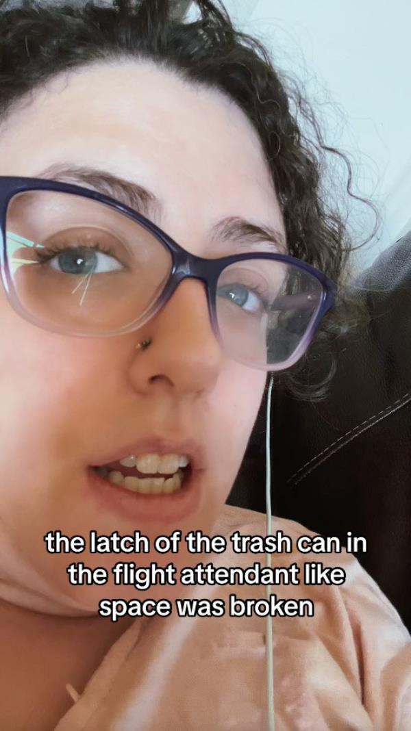 Story from Jam Press (Flight Delays) Pictured: Emma Swan in her Tiktok a<em></em>bout flight delays. Ex-airport worker reveals bizarre reasons your plane might get delayed ? including broken BINS. A former gate agent has shared bizarre reasons why flights can be delayed, including a broken bin o<em></em>nce even stopping proceedings. Student Emma Swan worked at Denver airport for 18 months, picking up travel tips, tricks and secrets that have stuck with her ever since. The then-20-year-old eventually decided to return to college but, fascinated by what she had experienced, decided to take to social media to share some of her secrets (@mrsemmaroses). One viral video has over 939,500 views with users shocked by Emma?s revelations. ?Flights have been delayed for multiple reasons but little do people know these reasons could be extremely small,? the 31-year-old retail leadership worker, from Colorado, US, told http://NeedToKnow.co.uk . ?As someone who actually does not love flying- o<em></em>nce I worked at the airport for a bit, it did make me feel better to know that mechanical delays are often very simple fixes that just take time to resolve. ?I know many people are anxious flyers like me, and knowing that these delays are not something to worry a<em></em>bout, it actually makes journeys easier.? Emma has come across multiple random reasons for flights being delayed, sharing one of her weirdest ones. She added: ?So one particular flight, there was a mechanical delay, I believe it was going to Arizona, and it was on a small regio<em></em>nal jet. ?I remember it was a full flight and what was at first a 30-minute delay, it just kept getting pushed back further and further. ?Eventually, passengers start getting cranky- especially since the crew does not usually give the gate agents much info because we never want to make guarantees on anything. ?So by the time the third hour rolled around, I had a group of irate passengers demanding answers I didn?t have. ?Around this time