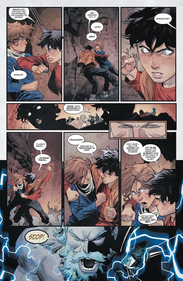 Interior preview page from Shazam #6