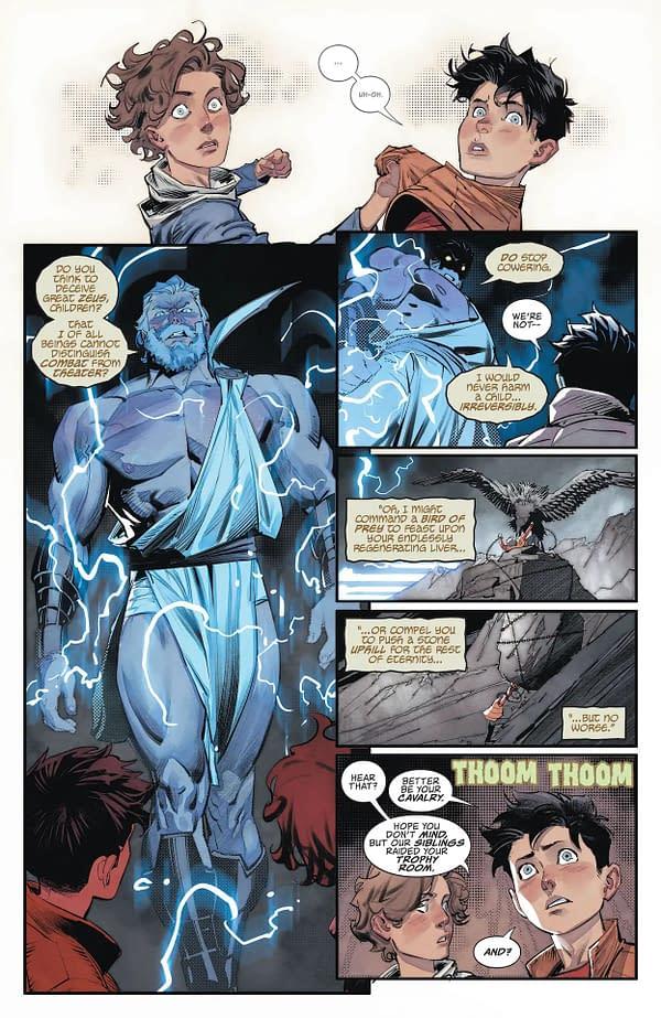 Interior preview page from Shazam #6