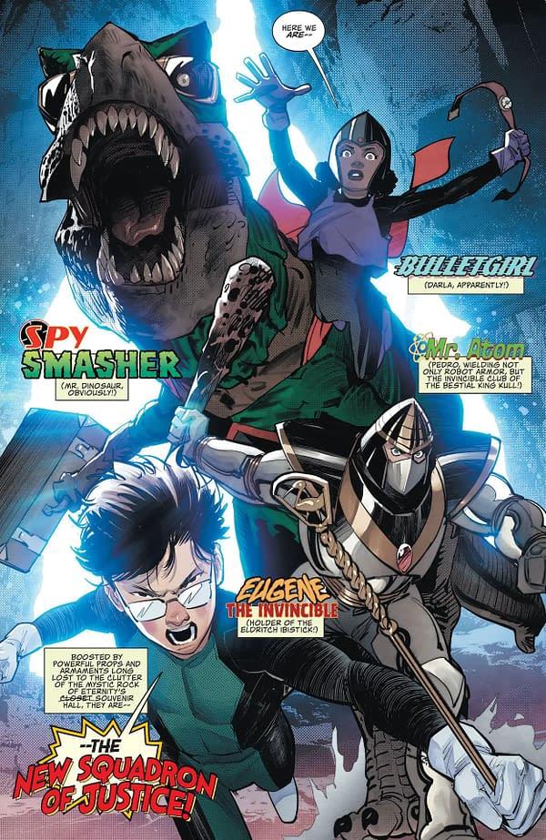 Interior preview page from Shazam #6