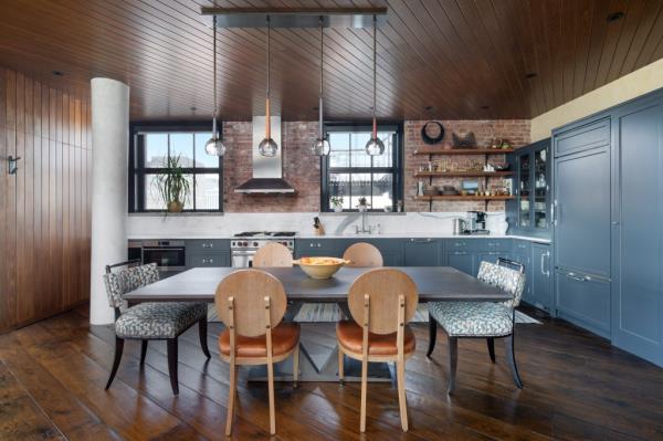 Interior of the dining area. 