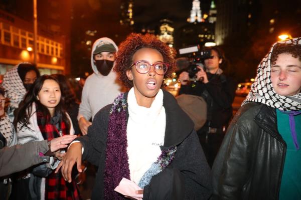 Isra Hirsi, the 21-year-old daughter of Rep. Ilhan Omar