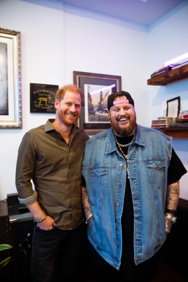 Prince Harry and Jelly Roll