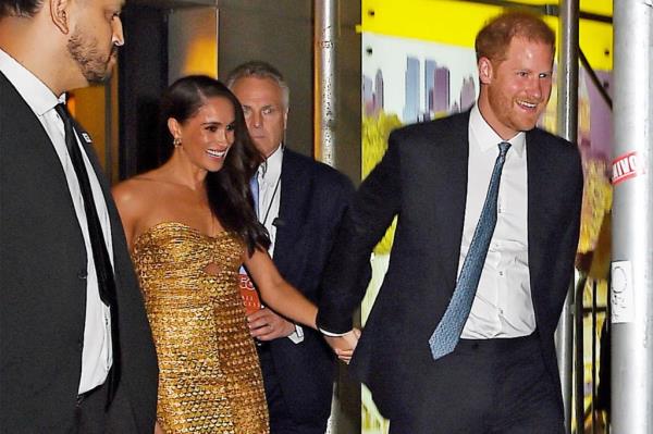 Meghan Markle Steps Out in New York City with Prince Harry