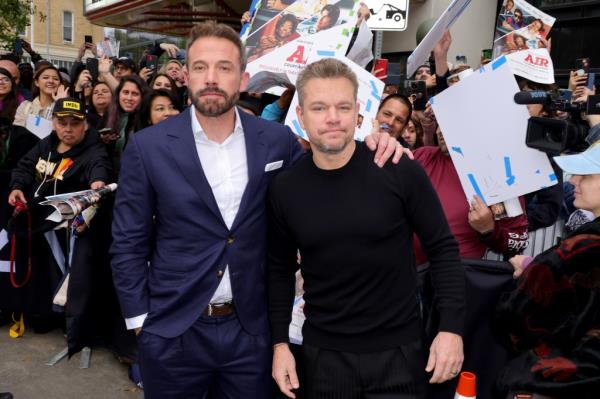 Ben Affleck and Matt Damon attend 