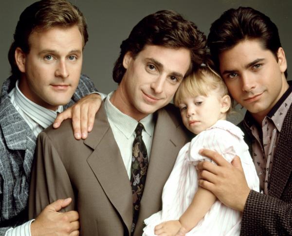 Dave Coulier, Bob Saget, Ashley/Mary Kate Olsen, John Stamos