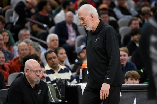 Gregg Popovich and the Spurs sit in last place in the Western Co<em></em>nference through their opening 16 games.