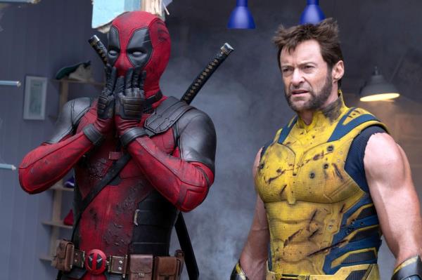 Deadpool and Wolverine shocked by something