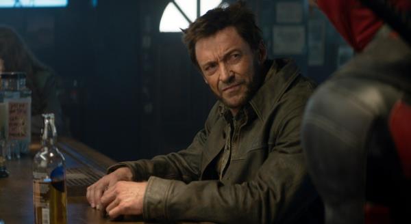 Hugh Jackman at a bar