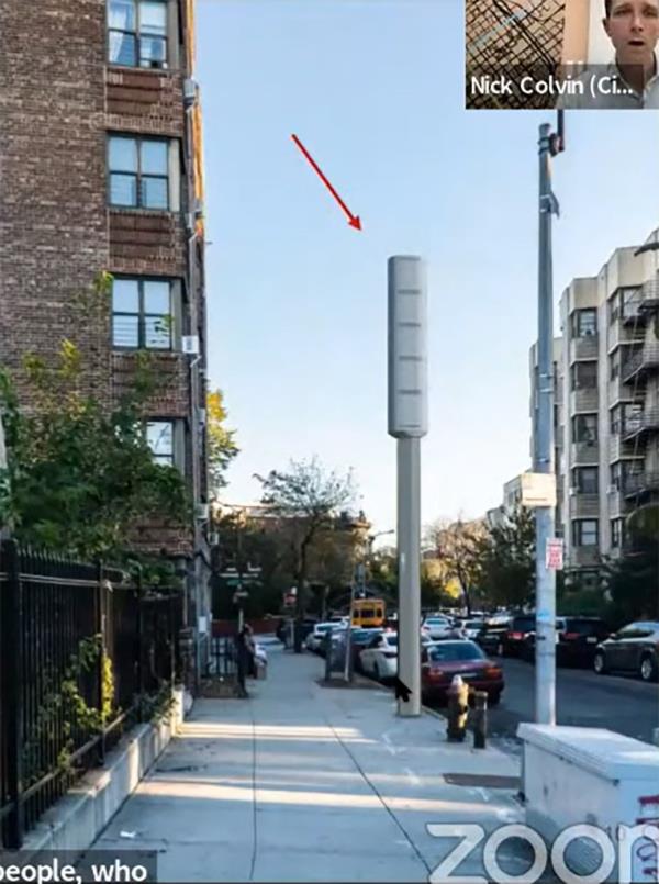 A wifi pole