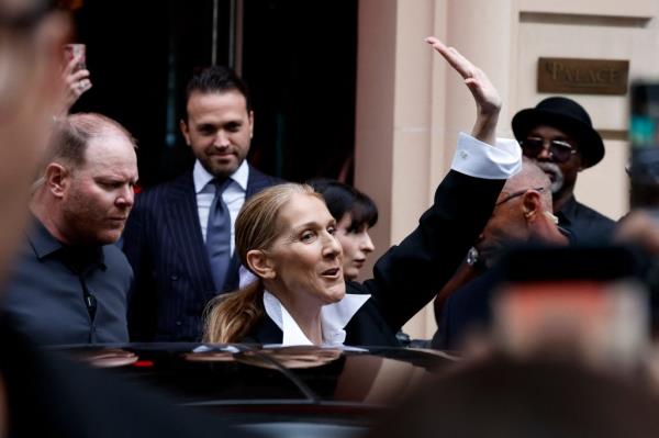 Celine Dion in Paris ahead of the 2024 Olympics