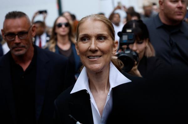 Celine Dion in Paris on July 23, 2024