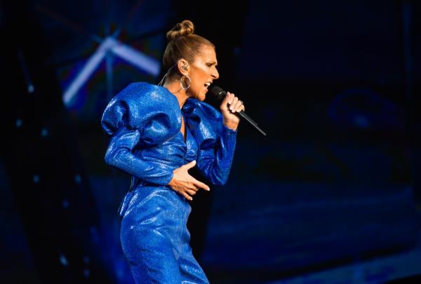 Celine Dion performs in Lo<em></em>ndon in July 2019