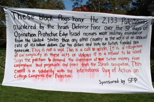 Declaration by Students for a Free Palestine