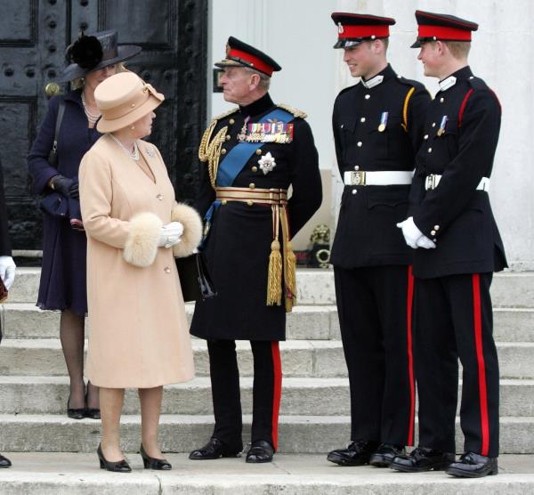 Prince Harry is commissio<em></em>ned as Second Lieutenant at the Sovereign's Day Parade ceremony at the Royal Military Academy.