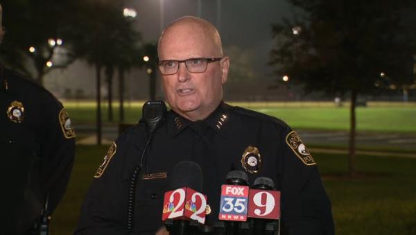 youngster fetched a gun from a car and fired off one shot that hit two players around 8:20 p.m. at a sports complex 20 miles from Orlando