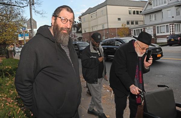 Mark Pomerantz (pictured) was pepper sprayed by Melissa Ugur last Saturday.