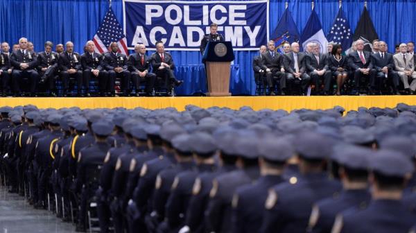 NYPD Police Academy. 