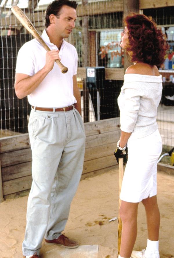 Kevin Costner and Susan Sarandon in 