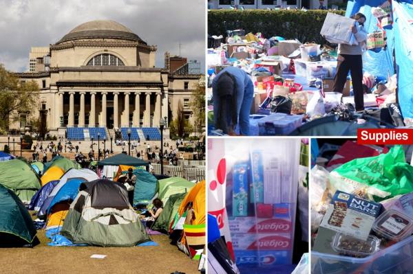 在谈判继续进行之际，反以色列的哥伦比亚抗议者拒绝讨论拆除帐篷的问题