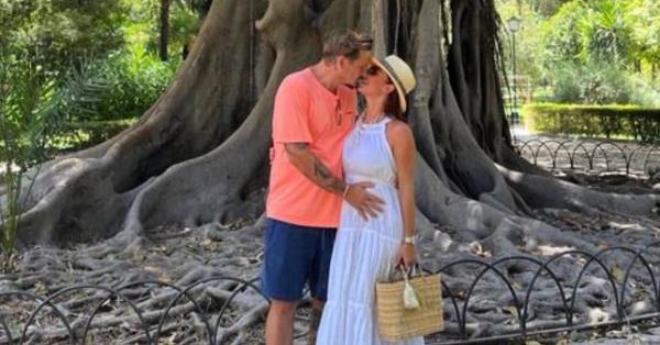 Blue的Lee Ryan和妻子Verity Paris期待着他的第五个孩子