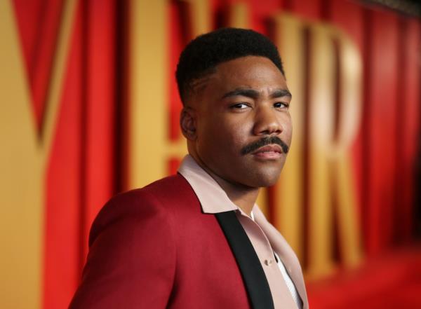 Do<em></em>nald Glover at the 2024 Vanity Fair Oscar Party on March 10, 2024.