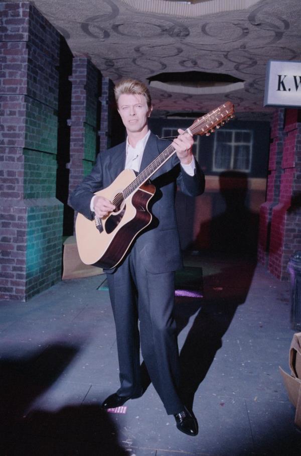 Bowie attempted to point out that playing himself was boring and that 