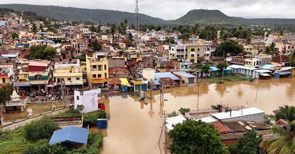 电力线断裂，道路瘫痪：沿海地区，Malnad首当其冲