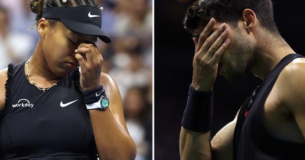 两名网球名将在美国网球公开赛第二轮被淘汰