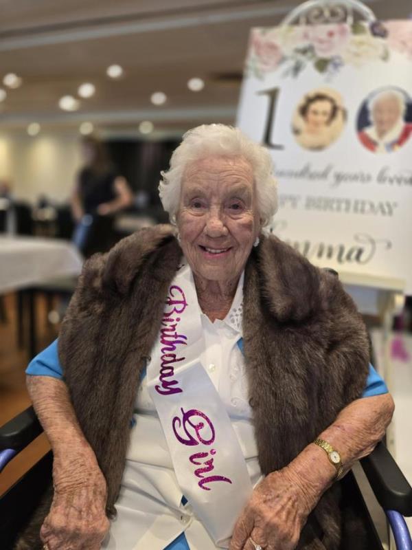 Due to her small size, Mrs Smoker was nicknamed “Bambi” by her parents. 