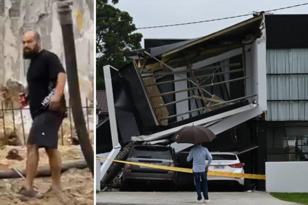 George Khouzame, the director of Hemisphere Constructions, was respo<em></em>nsible for the Co<em></em>ndell Park house collapse. But he hasn’t been charged over it.