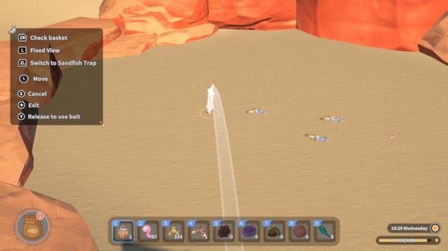 fish chasing bait my time at sandrock fishing