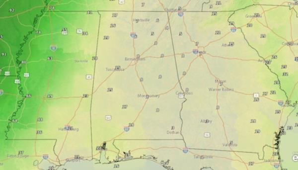 Tuesday rain chances