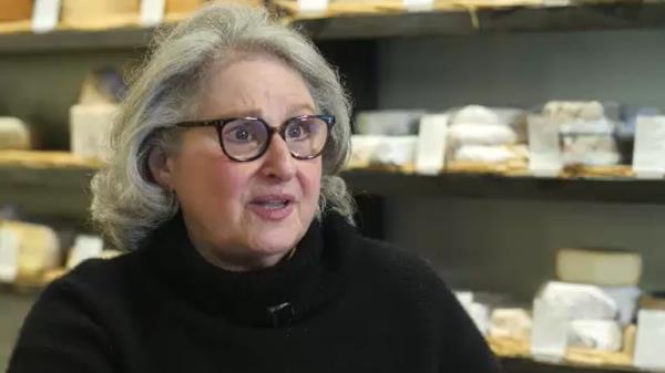 Patricia Michelson, founder of Lo<em></em>ndon cheese chain La Fromagerie From Paul Kelso VT on new Brexit controls