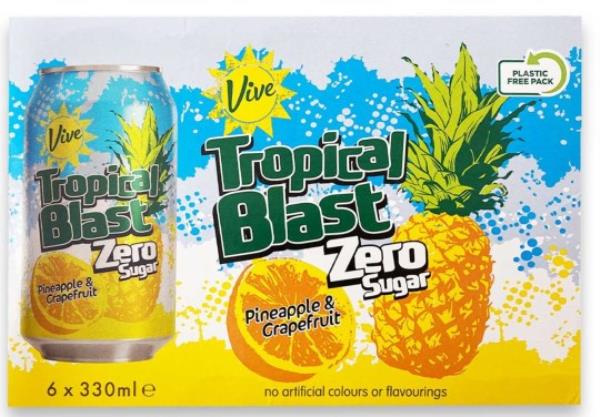 Aldi's Tropical Blast drink