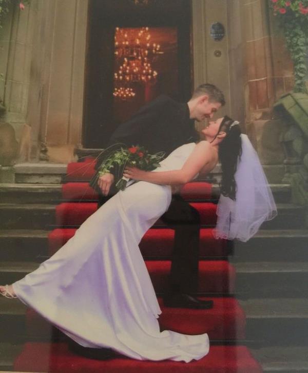 Angela met her husband Stephen McKillop, 43, in 1998, when she was 17 and studying childcare at college